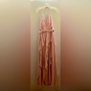 Formal Vera Wang Blush Pink Dress